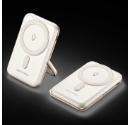 Vention Powerbank Inalambrico Magnetico 10000mAh - USB Tipo-C - Carga Rapida 20W - Entrada Wireless 15W - Material PC+ABS - Color Blanco