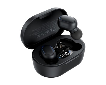 Vention Tiny T11 Auriculares Bluetooth 5.3 con Estuche de Carga - 7h Autonomia - Color Negro