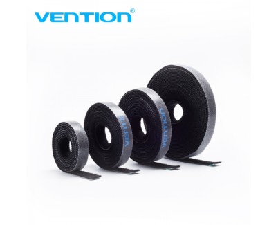 Vention Tira Organizadora de Cables - 3m - Color Negro