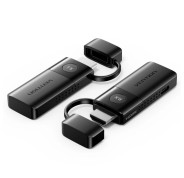 Vention Transmisor y Receptor HDMI Inalambrico - Resolucion Full HD - Alcance hasta 50m - 2 Cables USB a USB-C de 0.5m Incluidos - Color Negro