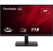 Viewsonic Monitor 23.8\" LED IPS FullHD 75Hz - Respuesta 1ms - Angulo de Vision 178º - 16:9 - VGA, HDMI - VESA 75x75mm - Color Negro