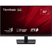 Viewsonic Monitor 31.5\" VA3209-2K-MHD LED IPS 2K - 75Hz - Respuesta 4ms - Angulo de Vision 178º - 21:9 - DisplayPort - 2xHDMI - Altavoces - VESA 100x100 - Color Negro