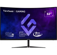 Viewsonic Monitor 32\" VX3218C-2K QHD - 165hz - Respuesta 1ms - 1500R Curve Monitor - 16:9 - 250 nits - 2 HDMI - DisplayPort - Altavoces - Color Negro