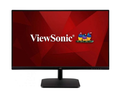 ViewSonic Monitor LED 24\" IPS Full HD 1080p - Respuesta 4ms - Alavoces 4W - 16:9 - HDMI, DP, VGA y 3.5mm - Angulo de Vision 178º - VESA 75x75mm