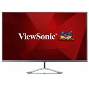 ViewSonic Monitor LED 32\" IPS Full HD 1080p 75 Hz - Respuesta 4ms - Angulo de Vision 178º - Altavoces 4W - 16:9 - HDMI, DP, VGA - VESA 100x100 mm - Color Negro/Plata