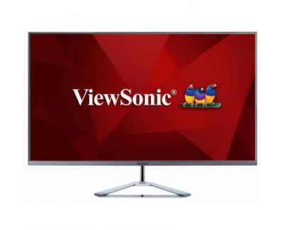 ViewSonic Monitor LED 32\" IPS Full HD 1080p 75 Hz - Respuesta 4ms - Angulo de Vision 178º - Altavoces 4W - 16:9 - HDMI, DP, VGA - VESA 100x100 mm - Color Negro/Plata