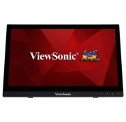 ViewSonic Monitor Tactil LCD 16\" HD - Hasta 10 Puntos de Contacto - Respuesta 12ms - Altavoces 2W - Angulo de Vision 90º - HDMI, VGA - VESA 75x75 mm