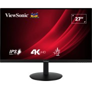 ViewSonic VG2708-4K Monitor LED 27\" IPS UHD 4K HDR - Respuesta 4ms - 16:9 - Ajustable de Inclinacion - HDMI, DisplayPort, Audio - Angulo de Vision 178º - VESA 100x100mm