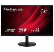 ViewSonic VG2709-2K-MHD-2 Monitor LED 27\" IPS QHD HDR - Respuesta 4ms - Altavoces 5W - Ajustable en Altura, Giratorio e Inclinable - HDMI, Audio - VESA 100x100mm