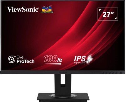 Viewsonic VG2748A-2 Monitor 27\"  LED IPS FullHD - 16:9 -  Altavoces 4W - HDMI, VGA, USB - Ajustable en Altura, Giratorio e Inclinable - Color Negro