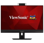 ViewSonic VG2756V-2K Monitor LED 27\" IPS QHD 2K HDR - Respuesta 5ms - Altavoces 10W - Webcam - 16:9 - Ajustable en Altura, Giratorio e Inclinable - HDMI, DisplayPort, Audio, USB-C, RJ45 - Angulo de Vision 178º - VESA 100x100mm