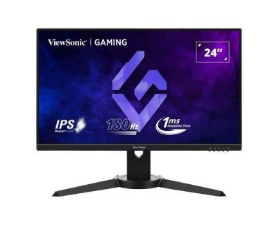 Viewsonic VX2479J-HD-PRO Monitor 23.8\" LED IPS FullHD HDR - 180Hz - Respuesta 1ms - 16:9 - Ajustable en Altura, Giratorio e Inclinable - HDMI, DisplayPort - Color Negro