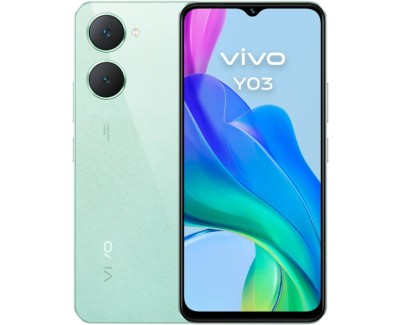 Vivo Y03 Smartphone Pantalla 6.56\" - 4GB - 128GB - Camara 13Mp - Bateria 5000mAh - Admite Carga de 15W - Color Verde