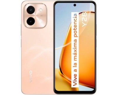 Vivo Y28 Smartphone Pantalla 6.68\" - 4GB - 128GB - Camara 50Mp - Bateria 6000mAh - Admite Carga de 44W - Color Naranja