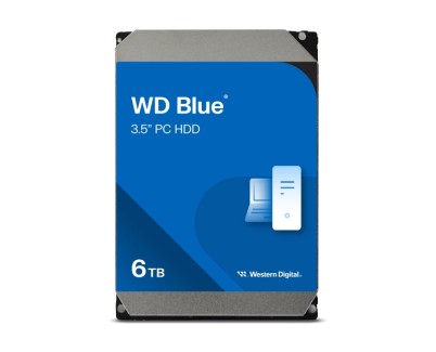 WD Blue Disco Duro Interno 3.5\" 6TB SATA3 256MB