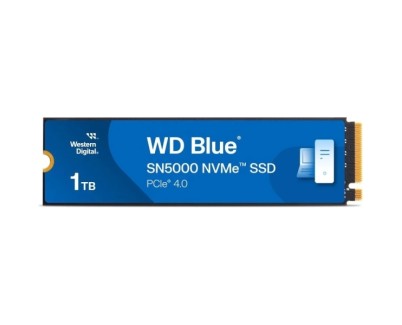 WD Blue SN5000 Disco Duro Solido SSD 1TB M2 PCI Express 4.0 NVMe Gen4  TCL 3D NAND