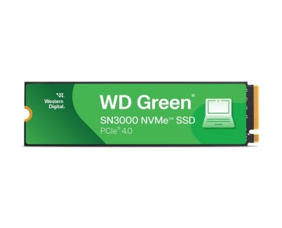 WD Green SN3000 Disco Duro Sólida 500 GB - PCIe 4.0 x4 (NVMe)