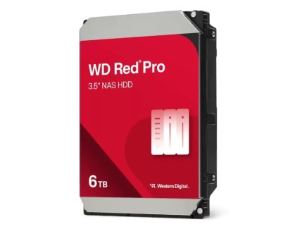 WD Red PRO Disco Duro Interno 3.5\" 6TB NAS SATA 3