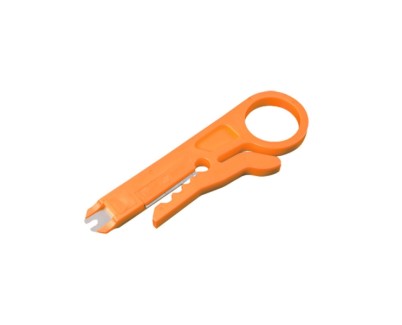 WP Insertadora Tipo 110 con Pelacables - Color Naranja