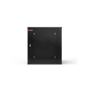 WP RWA-06606-B Armario Mural 6U - Puerta de Cristal - Cerradura de Seguridad - 540x600x310mm - Color Negro WP RWA-06606-B Armario Mural 6U - Puerta de Cristal - Cerradura de Seguridad - 540x600x310mm - Color Negro