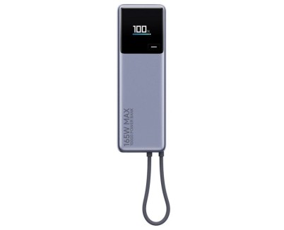 Xiaomi 165W PowerBank 10000mAh con Cable Integrado - 1x USB-C y Cable USB-C - Con Salida Combinada de hasta 165W