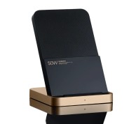 Xiaomi 50W Wireless Charging Stand Cargador Inalambrico 50W - Tecnologia QI - Color Negro/Bronce