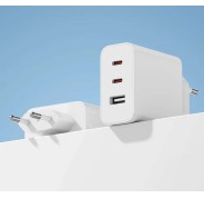 Xiaomi 67W GaN 2C1A Cargador de Pared para Smartphone USB-A 67W + Cable - Tecnologia GaN - Compacto y Portatil