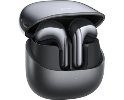Xiaomi Buds 5 Auriculares Bluetooth 5.4 TWS - Microfono Integrado - Autonomia hasta 6h - Cancelacion Activa de Ruido - Control Tactil - Color Negro Cromado