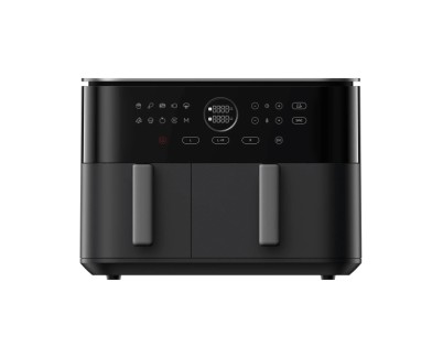 Xiaomi Dual Zone Air Fryer Freidora de Aire 10L Doble Zona 3.5L + 6.5L - Potencia 2700W con Tecnologia de Circulacion 360&deg; - Temperatura 40230&deg;C - Funcion SYNC y 9 Modos de Cocinado - Control Tactil - Color Negro
