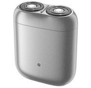 Xiaomi Electric Shaver S200 Afeitadora Electrica - Bateria - USB-C - Controles Inteligentes - Laminas Curvas Suaves - Tamaño Compacto - Cabezal Magnetico - Color Plata