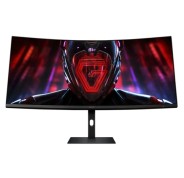 Xiaomi G34WQi Monitor Gaming 34\" Curvo LED UltraWide QHD 180Hz FreeSync Premium - Respuesta 1ms - Relacion de Aspecto 21:9 - Angulo de Vision de 178° - HDMI, DisplayPort - VESA 75x75mm