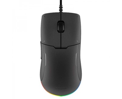 Xiaomi Gaming Mouse Lite Raton Gaming USB 6200dpi - Botones TTC Golden - Iluminacion RGB - Cable Trenzado 2m - Uso Diestro - Color Negro