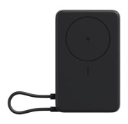 Xiaomi Magnetic Power Bank 10000 con Soporte Integrado - Carga Inalambrica Magnetica - 20W Max - USB C Bidireccional - 5900 mAh / 37 Wh - Pantalla Integrada - Diseño Compacto - Color Gris