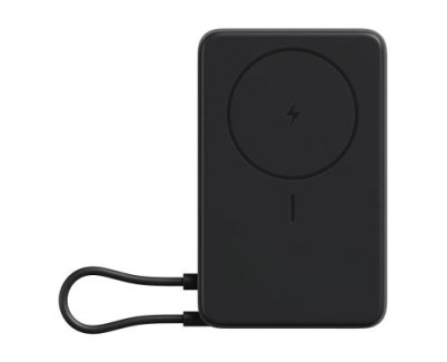 Xiaomi Magnetic Power Bank 10000 con Soporte Integrado - Carga Inalambrica Magnetica - 20W Max - USB C Bidireccional - 5900 mAh / 37 Wh - Pantalla Integrada - Dise&ntilde;o Compacto - Color Gris