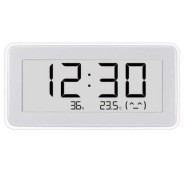 Xiaomi Medidor de Temperatura y Humedad Bluetooth 5.0 - Pantalla Tinta Electronica - Alertas Visuales y Sonoras