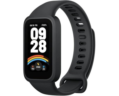 Xiaomi Mi Smart Band 9 Active Pulsera de Actividad Pantalla 1.47\" - Bluetooth 5.3 - Mas de 100 Modos Deportivos - Funciones de Vigilancia de la Salud - Ajuste Inteligente del Brillo de la Pantalla - Autonomia hasta 18 Dias - Color Negro