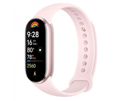 Xiaomi Mi Smart Band 9 Pulsera de Actividad Pantalla AMOLED 1.62\" - Bluetooth 5.4 - Mas de 150 Modos Deportivos - Funciones de Vigilancia de la Salud - Ajuste Inteligente del Brillo de la Pantalla - Autonomia hasta 18 Dias - Color Rosa