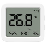 Xiaomi Mi Temperature and Humidity Monitor 3 Monitor de Temperatura y Humedad Bluetooth - Temperatura 0 a 60ºC y Humedad del 0% al 99% RH - Fecha y Hora - Color Blanco