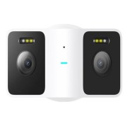 Xiaomi Outdoor Camera CW100 Dual Camara de Videovigilancia Exterior - Doble Lente Ultra Gran Angular - Resolucion 2K 3MP - Vision Nocturna a Todo Color - Deteccion IA de Personas y Vehiculos - WiFi - IP66 - Color Blanco