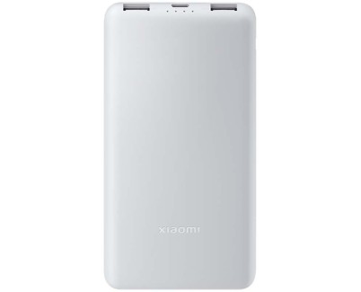 Xiaomi PowerBank Lite 10000mAh - 2x USB-A,  1x USB-C - Carga Rapida 22.5W - Carga Simultanea hasta 3 Dispositivos