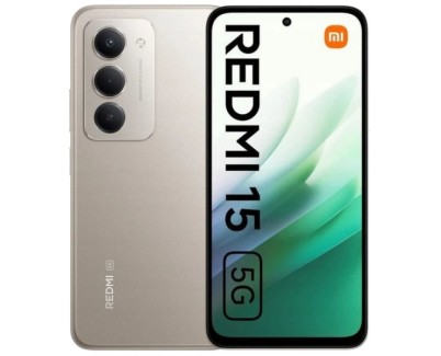 Xiaomi Redmi 15 5G Smartphone Pantalla 6.9\" - 8GB - 256GB - Camara Principal 50MP - Bateria 7000mAh - Color Gris
