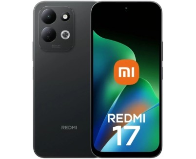 Xiaomi Redmi 17 5G Smartphone Pantalla 6.99\" - 4GB - 256GB - Camara Principal 50MP - Bateria 7700mAh - Color Negro
