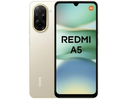 Xiaomi Redmi A5 Smartphone Pantalla 6.88\" - 4GB - 128GB - Camara Principal 32MP - Bateria 5200mAh - Color Oro