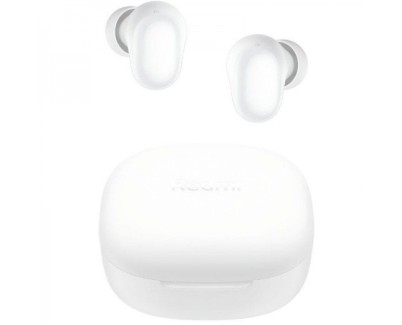 Xiaomi Redmi Buds 6 Play Auriculares Bluetooth 5.4 - Microfono Integrado - Autonomia hasta 7.5h - Resistencia al agua IPX4 - Control Tactil - Color Blanco