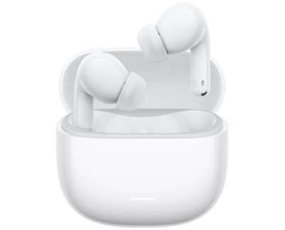 Xiaomi Redmi Buds 8 Lite Auriculares Inalambricos TWS - ANC Hibrido 42 dB - Driver Dinamico 12.4 mm Titanio - Doble Microfono IA - Bluetooth 5.4 - Hasta 36 Horas de Autonomia - IP54 - Color Blanco