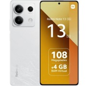 Xiaomi Redmi Note 13 5G Smartphone Pantalla AMOLED 6.67\" - 6GB - 128GB - Camara Principal 108MP - Bateria 5000mAh - Admite Carga de 33W - Color Blanco