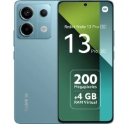 Xiaomi Redmi Note 13 Pro 5G Smartphone Pantalla AMOLED 6.67\" - 8GB - 256GB - Camara Principal 200MP - Bateria 5100mAh - Admite Carga de 67W - Color Azul