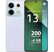 Xiaomi Redmi Note 13 Pro 5G Smartphone Pantalla AMOLED 6.67\" - 8GB - 256GB - Camara Principal 200MP - Bateria 5100mAh - Admite Carga de 67W - Color Morado