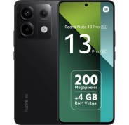 Xiaomi Redmi Note 13 Pro 5G Smartphone Pantalla AMOLED 6.67\" - 8GB - 256GB - Camara Principal 200MP - Bateria 5100mAh - Admite Carga de 67W - Color Negro