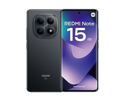 Xiaomi Redmi Note 15 5G Smartphone Pantalla 6.77\" - 8GB - 256GB - Camara Principal 108MP - Bateria 5520mAh - Color Negro